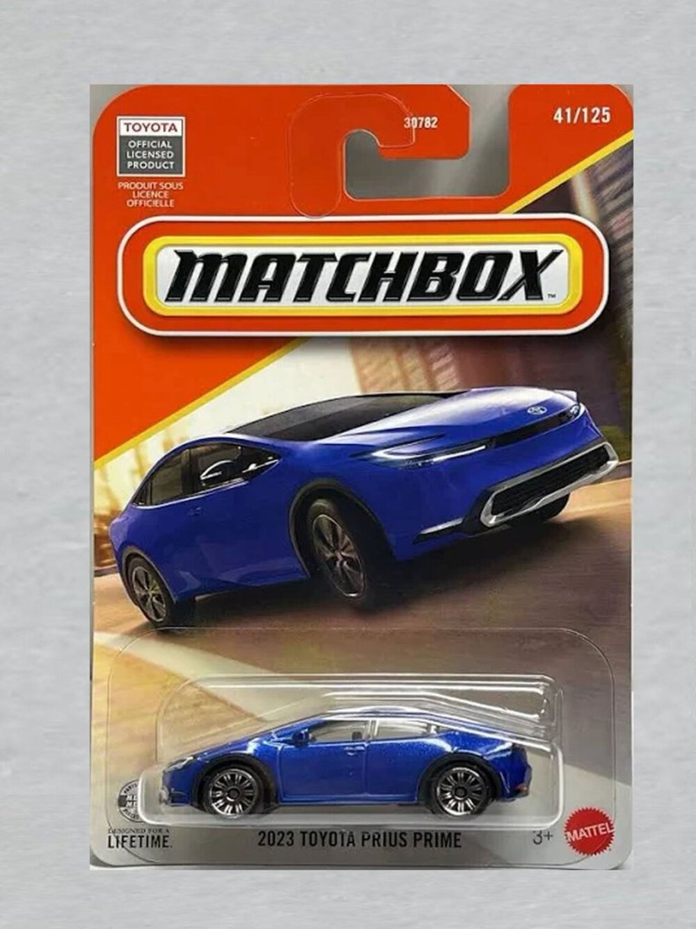 Matchbox 2023 Toyota Prius Prime BLUE